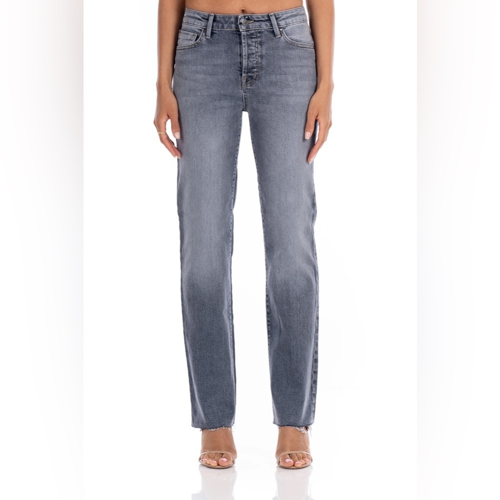 Fidelity Denim Cali High Rise St Vincent Nimes Black Jeans S1011 Size 26 NWT